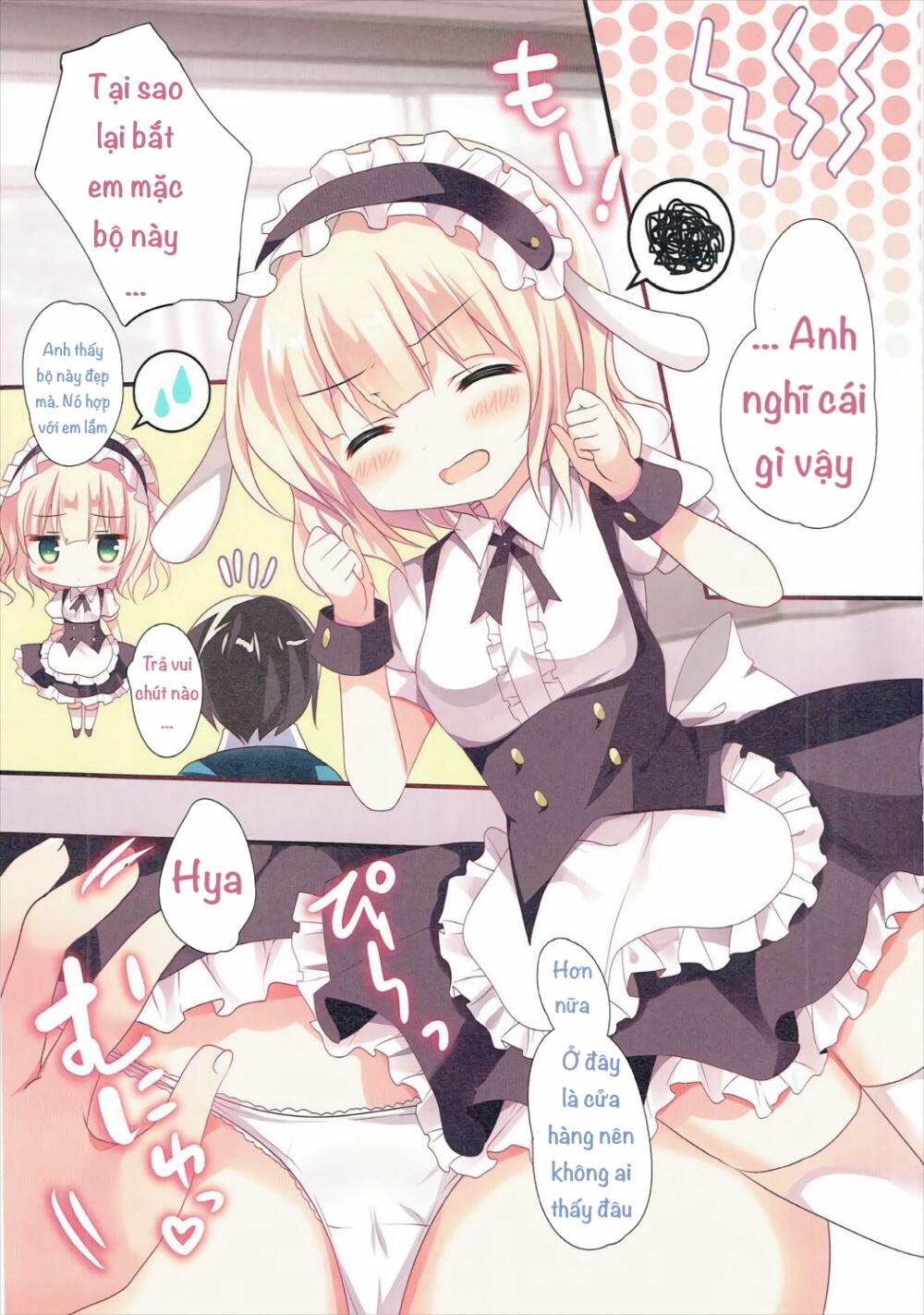 Sharo-Chan To Koibito Gokko (Gochuumon wa Usagi desu ka?) Chương Oneshot Trang 4