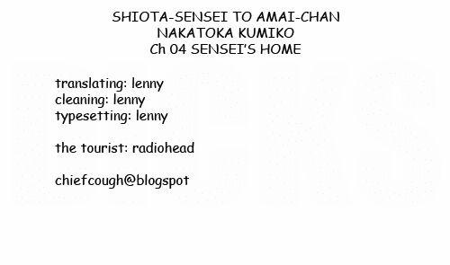 Shiota-Sensei To Amai-Chan Chương 4 Trang 14