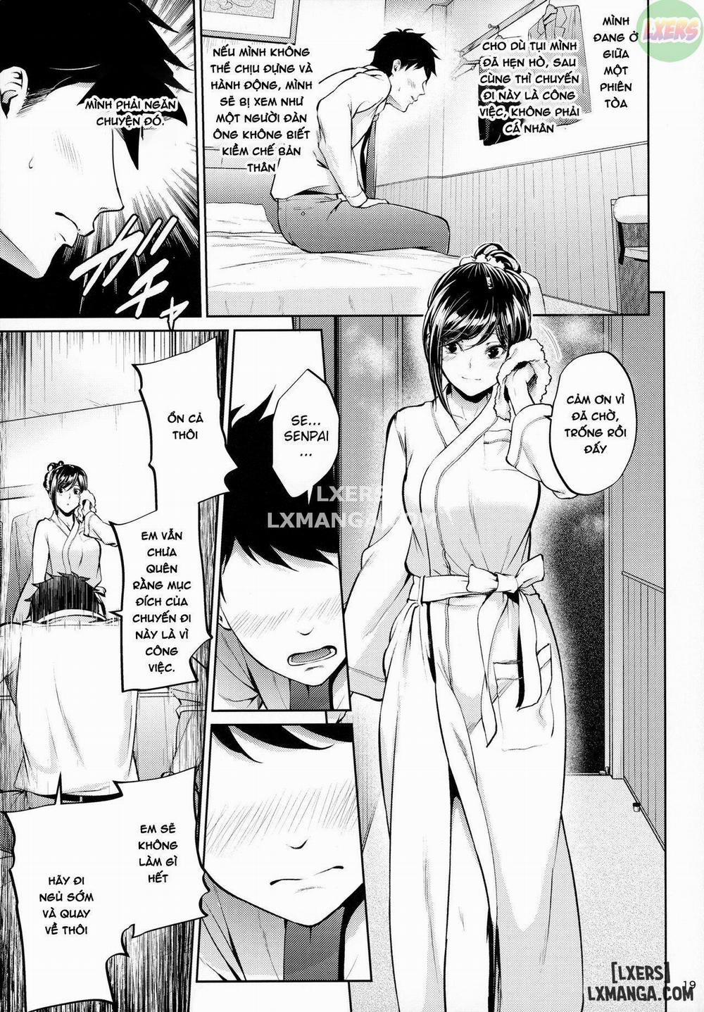 Shokuba no Senpai Chương Oneshot Trang 18