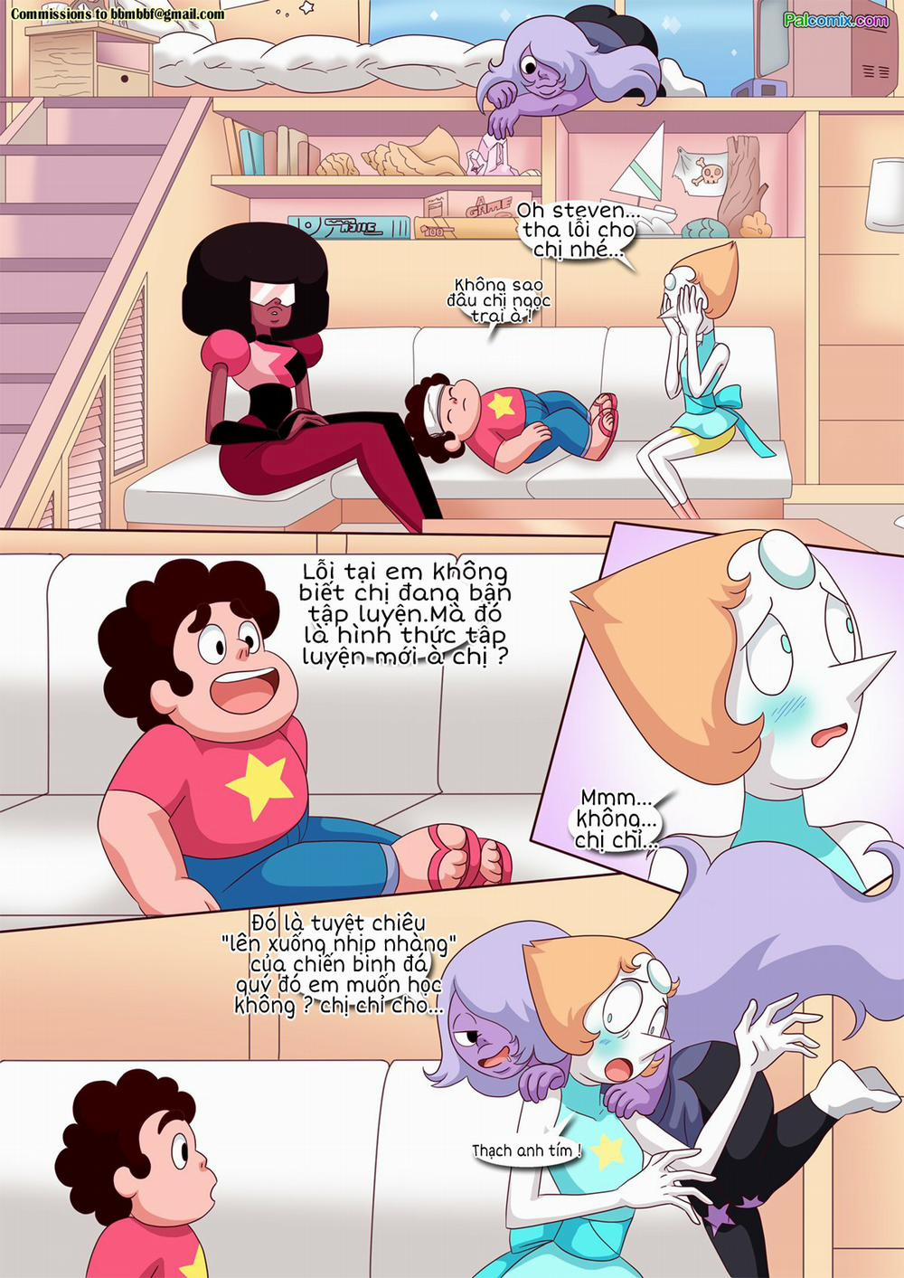 Steven universe và những chiến binh đá quý Chương Oneshot Trang 8