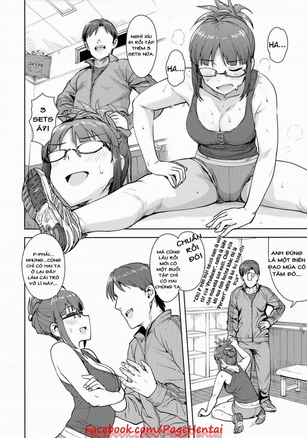 Stretching with Ritsuko (The Idolmaster) Chương Oneshot Trang 4