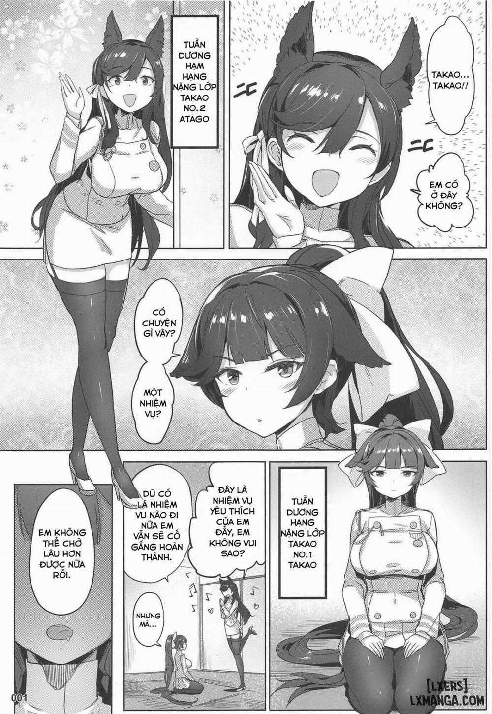 Takao to Atago Senpai no Ijime Ninmu Chương Oneshot Trang 3