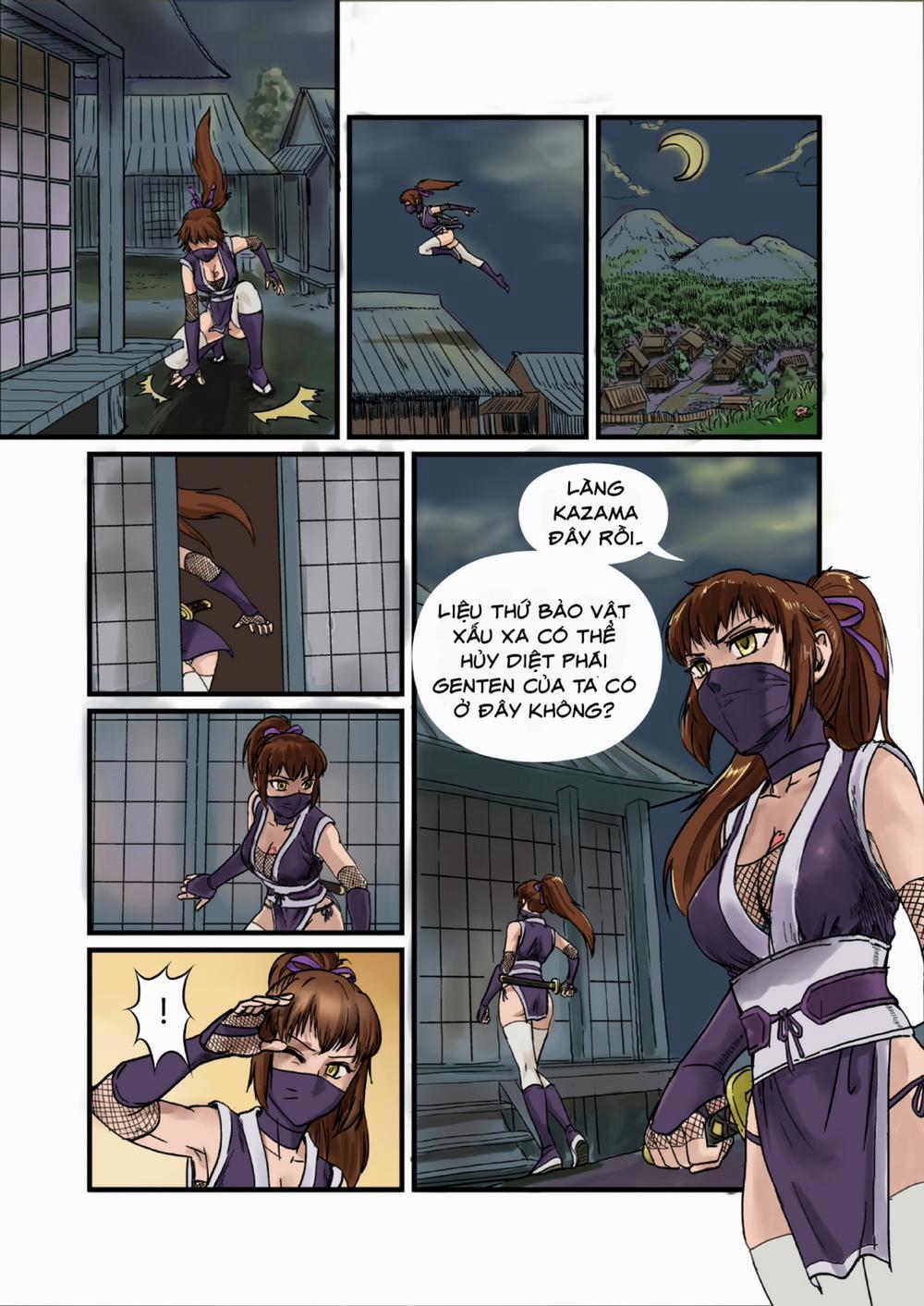 The crisis of Genten ninja village Chương Oneshot Trang 3