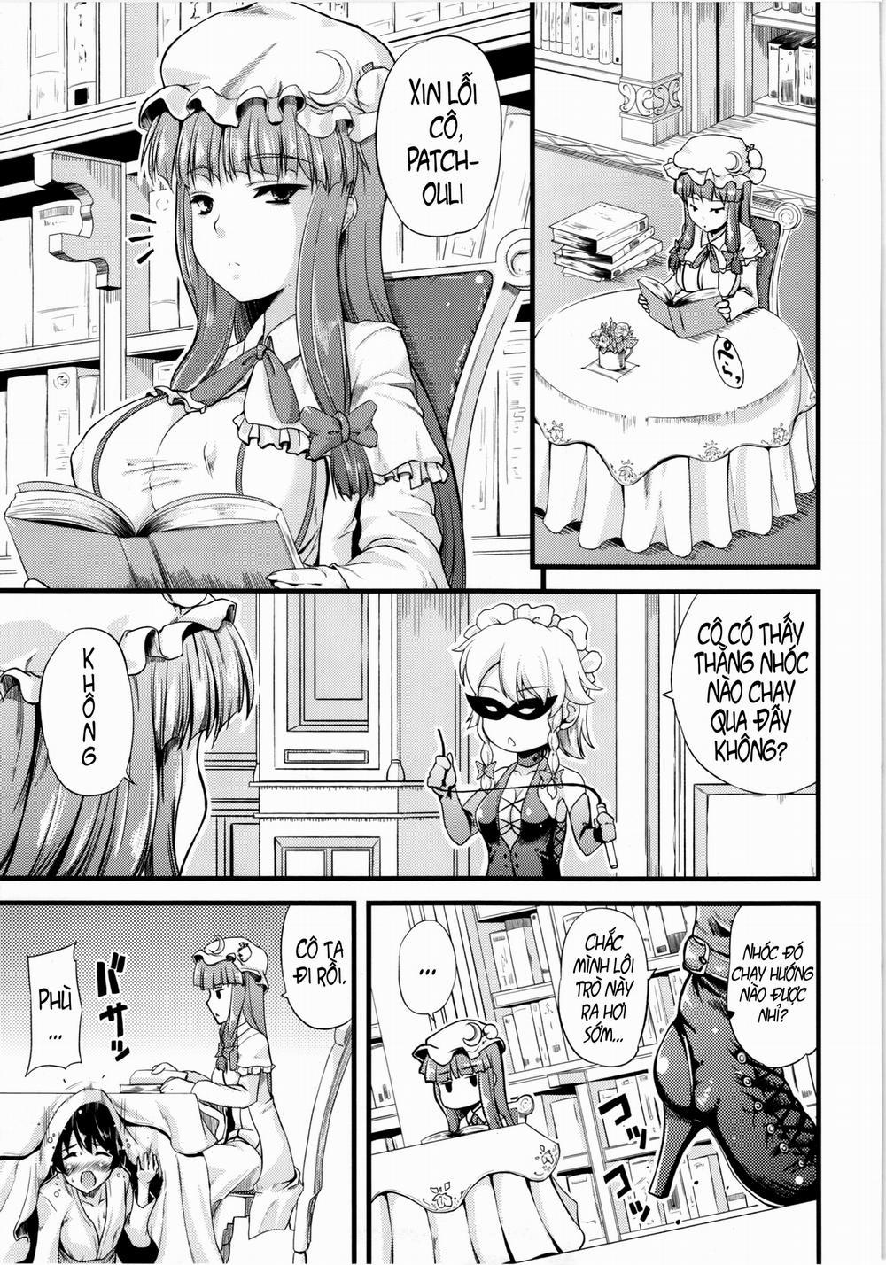 Toshokan No Oneesan Ga Ijimete Ageru (Touhou) Chương Oneshot Trang 4