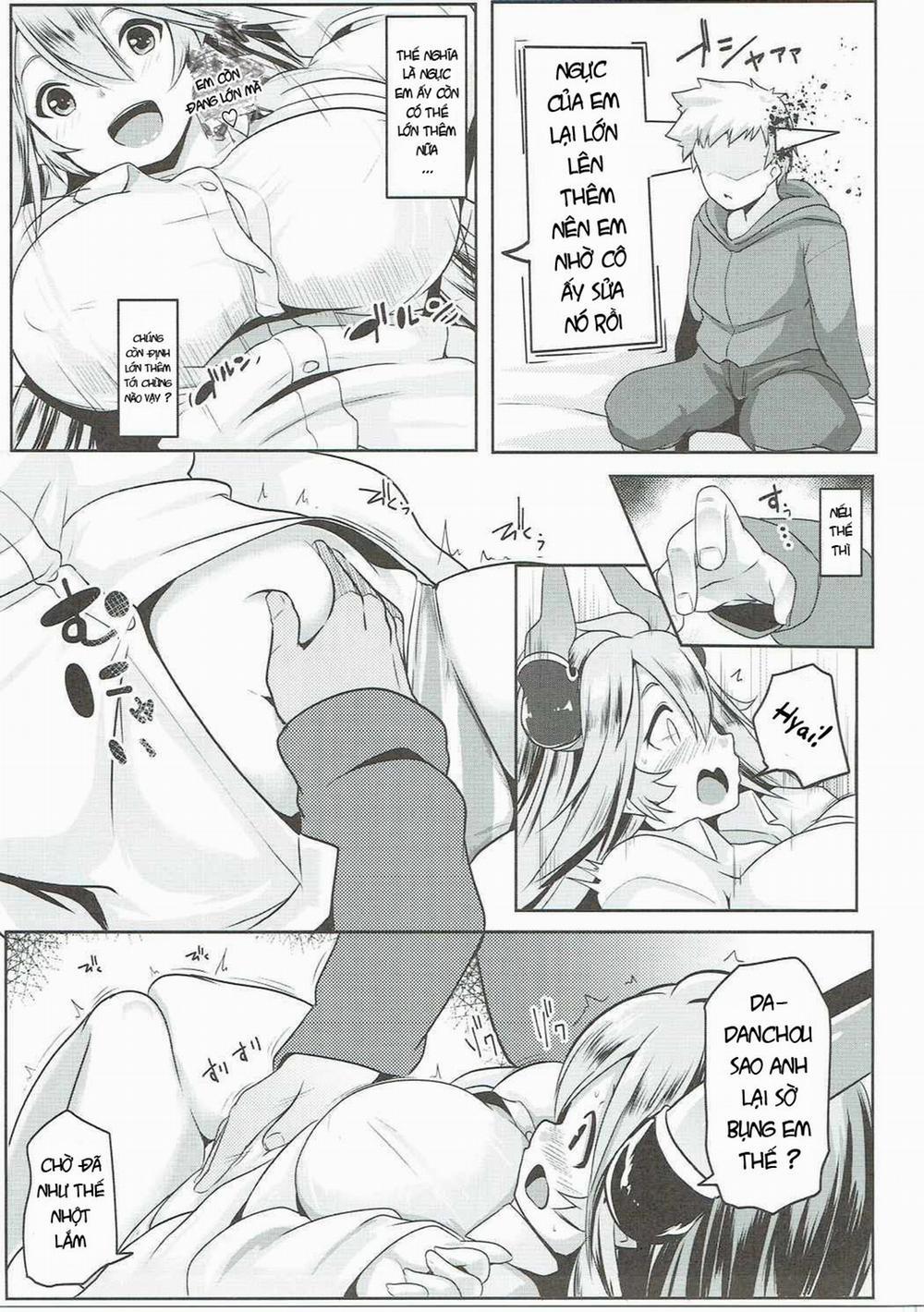 Uchi no Sarasa no Oppai ga Kininatte Shuuchuu Dekinai! (Granblue Fantasy) Chương Oneshot Trang 8