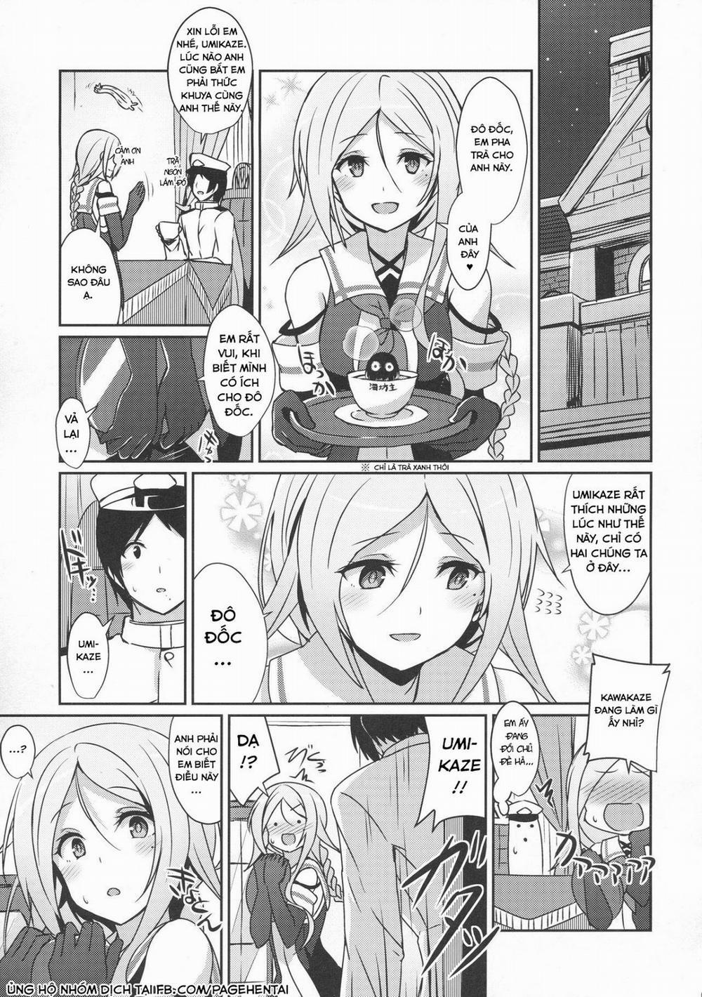 Umikaze no Kekkon Shoya (Kantai Collection) Chương Oneshot Trang 2