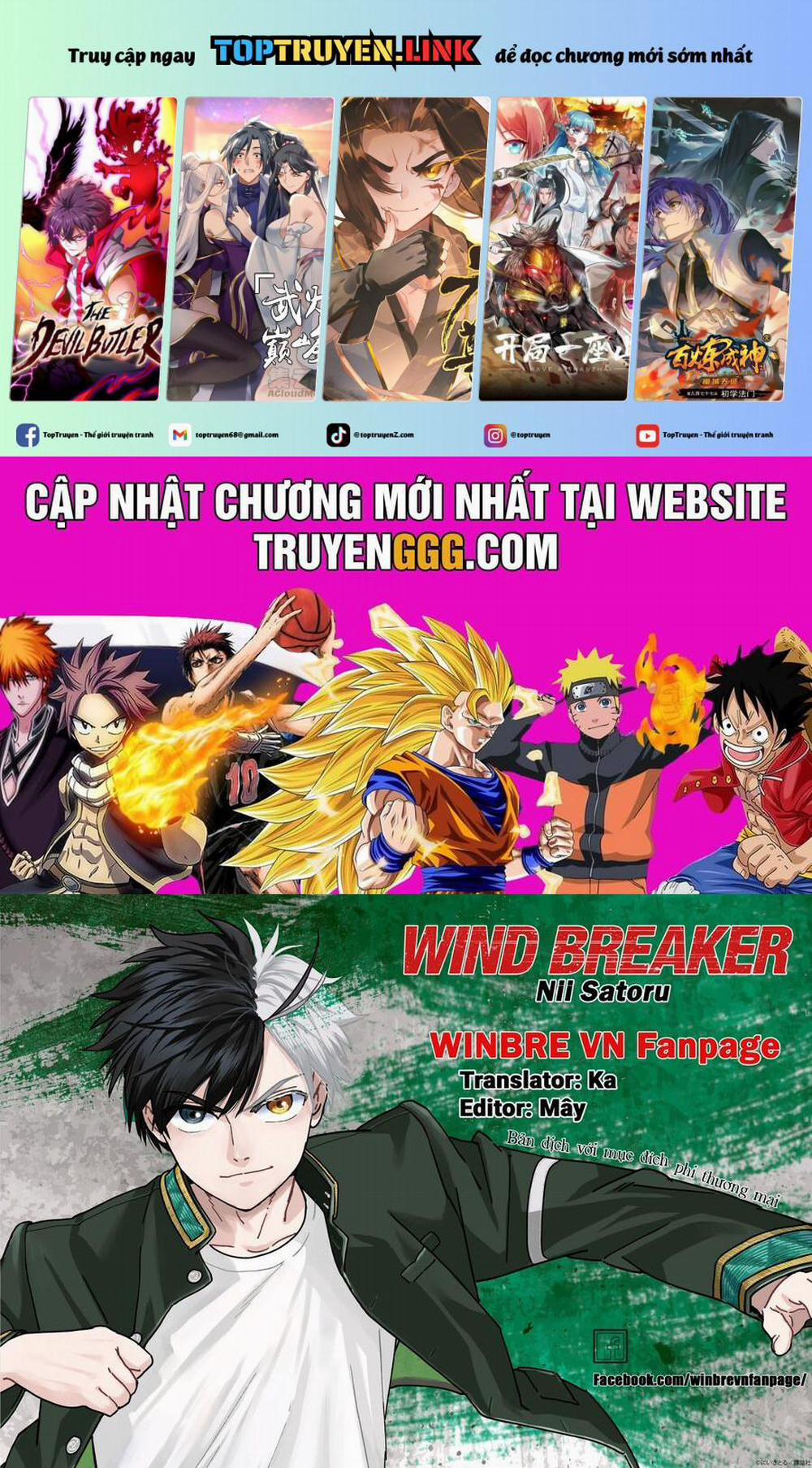 Wind Breaker (Nii Satoru) Chương 146 Trang 1